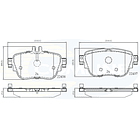 Pastillas Freno Mercedes Benz E450 2017-2023 Trasero 4
