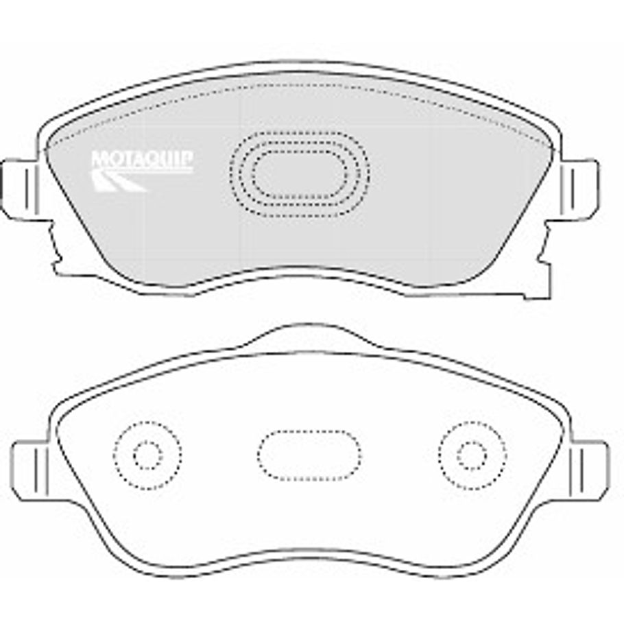 Pastillas Freno Opel Tigra 2004-2009 Delantero 2