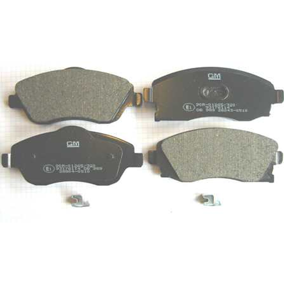 Pastillas Freno Opel Tigra 2004-2009 Delantero 3