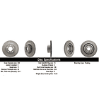 Disco Freno BMW X3 35i 2011-2017 Trasero 2