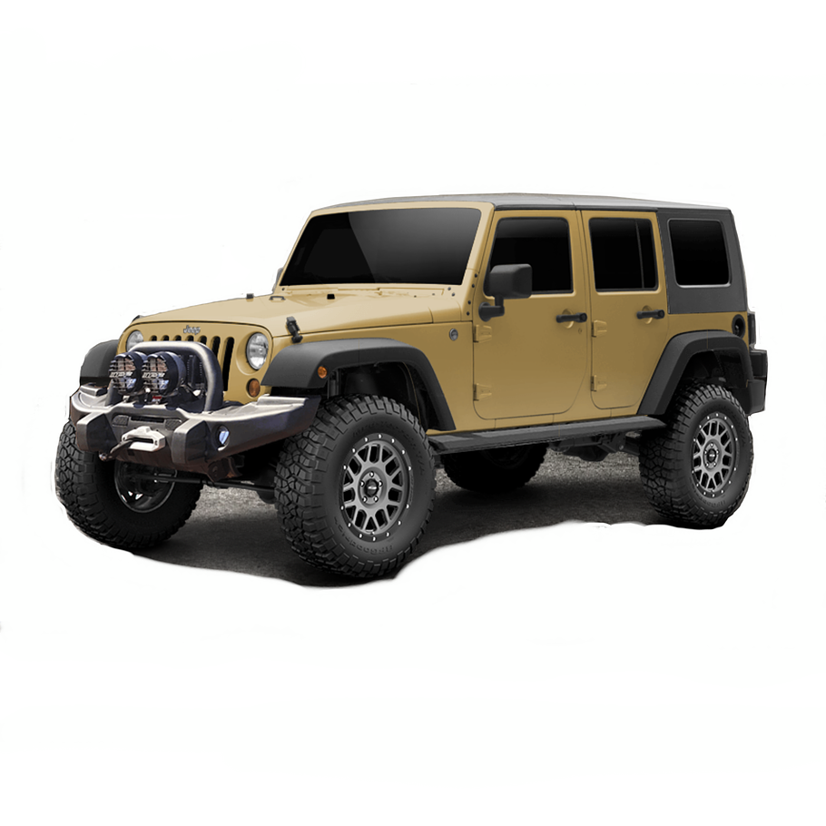 Pastillas Freno Jeep Wrangler 2007-2018 Delantero 2