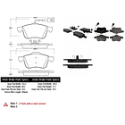 Pastillas Freno Alfa Romeo Spider 2006-2010 Delantero 2