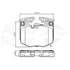 Pastillas Freno BMW M760 xDrive 2015-2022 Delantero 4