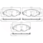 Pastillas Freno Volkswagen Golf GTI 2012-2019 Delantero 3