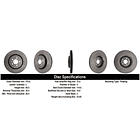 Disco Freno Dodge Charger 2011-2023 Delantero 3