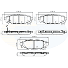 Pastillas Freno Subaru Legacy 2009-2014 Trasero 4