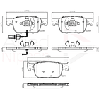 Pastillas Freno Audi A5 Convertible 2016-2023 Delantero 3