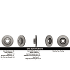 Disco Freno BMW X3 30i 2011-2017 Delantero 4