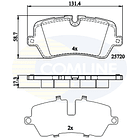 Pastillas Freno Land Rover Range Rover 2012-2021 Trasero 4