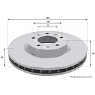 Disco Freno BMW 440i 2014-2020 Delantero 3
