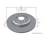 Disco Freno BMW 530i 2017-2023 Trasero 3
