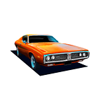 Pastillas Freno Dodge Charger 1971-1974 Trasero 24