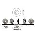 Disco Freno BMW X5 4.8i 2007-2013 Delantero 3