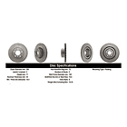 Disco Freno Bmw X4 28i 2014-2018 Trasero 3