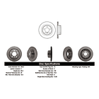 Disco Freno Bmw 120i 2011-2019 Trasero 3