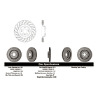 Disco Freno Mercedes Benz Ml250 2011-2019 Delantero 4