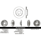 Disco Freno Mercedes Benz Glk320 Cdi 2009-2015 Trasero 3