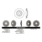 Disco Freno Mercedes Benz Gl320 2006-2012 Delantero 3