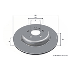 Disco Freno Bmw 530d 2017-2023 Trasero 4