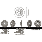 Disco Freno Mercedes Benz R350 2006-2013 Trasero 4