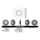 Disco Freno Mercedes Benz E320 2003-2009 Delantero 4
