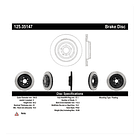 Disco Freno Mercedes Benz Ml63 Amg 2011-2019 Trasero 4