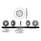 Disco Freno Lincoln Mkt 2010-2019 Delantero 3