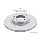 Disco Freno Peugeot Rifter 2019-2023 Trasero 3