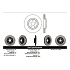 Disco Freno Volvo C70 Convertible 2006-2013 Delantero 4