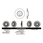 Disco Freno Land Rover Lr2 2006-2015 Delantero 4