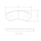 Pastillas Freno POWERSTOP 17-867 2