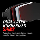 Pastillas Freno Ford Mustang 2015-2023 Trasera 3