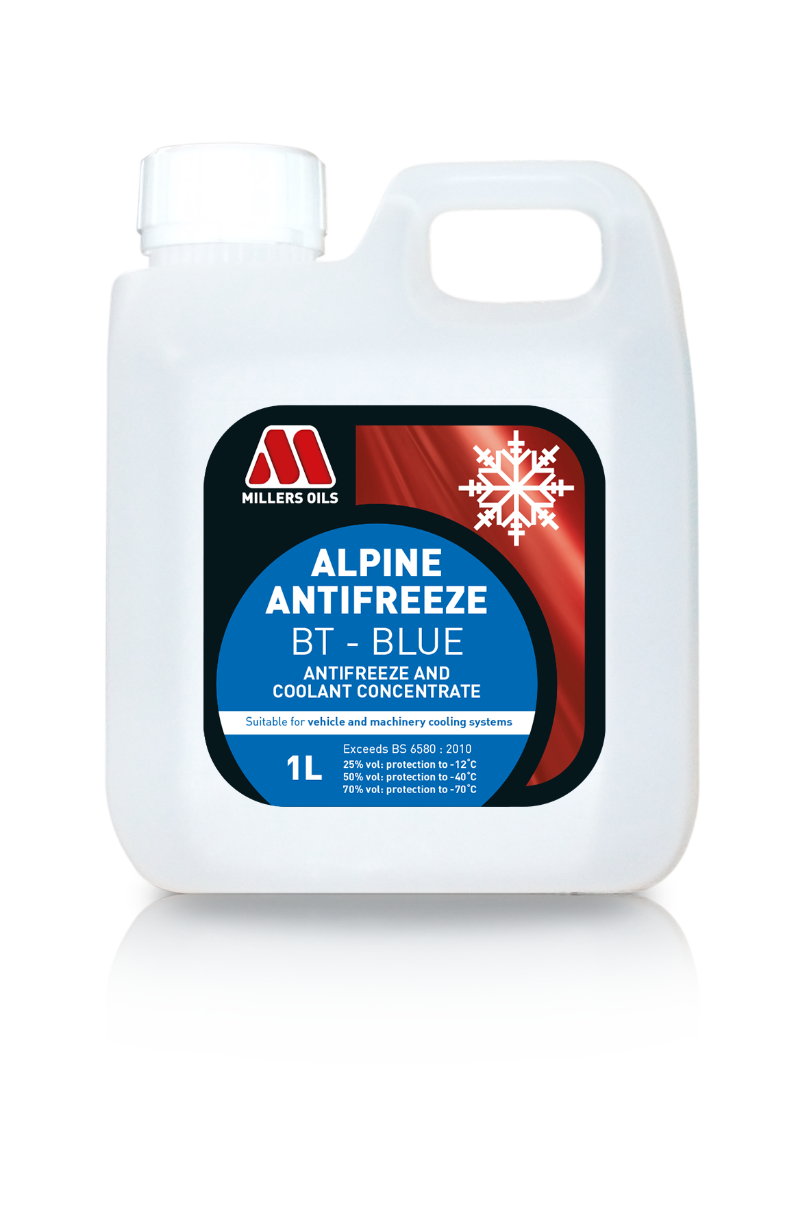 Anticongelante Alpine Antifreeze BT Blue Concentrate Formato 1L
