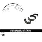 Balata Freno Plymouth Grand Voyager 1996-2000 Trasera 2