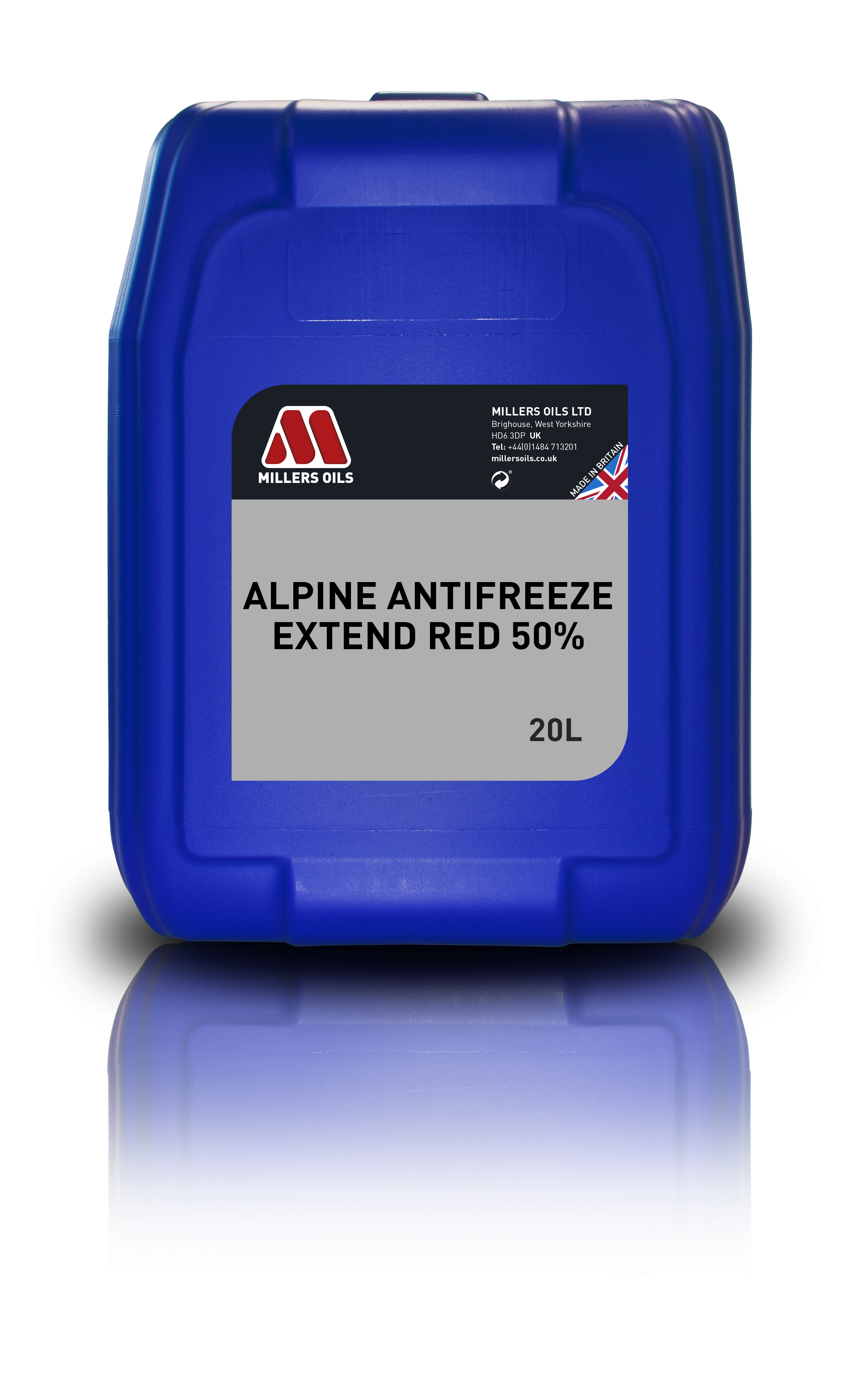 Anticongelante Alpine Antifreeze Extend Red Concentrate Formato 20L