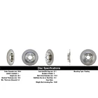 Disco Freno Infiniti QX30 2017-2019 Trasero 2