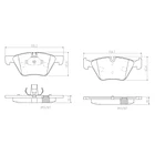 Pastillas Freno BMW 316 2004-2013 Delantero 2