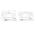 Pastillas Freno Mercedes Benz C63 AMG / AMG S 2015-2021 Tras 2