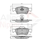 Pastillas Freno ALLIED NIPPON ADB01118 3