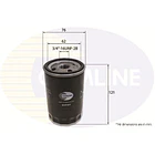 Filtro Aceite MOTAQUIP VFL117 2