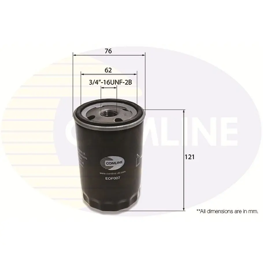 Filtro Aceite MOTAQUIP VFL117 2