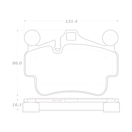 Pastillas Freno Porsche Cayman 2012-2016 Delantera/Trasera