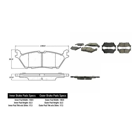 Pastillas Freno POWERSTOP 16-1790