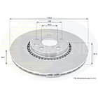 Disco Freno Volvo C70 2006-2013 Delantero 1