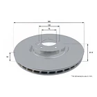 Disco Freno Land Rover Range Rover 2012-2021 Delantero 1