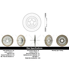 Disco Freno Audi A5 Quattro 2018-2025 Trasero 1