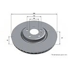 Disco Freno Audi S5 2017-2024 Delantero 1