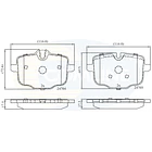 Pastillas Freno BMW M3 2020-2026 Trasero 1
