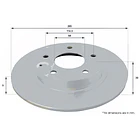 Disco Freno Mazda CX-30 2020-2026 Trasero 1