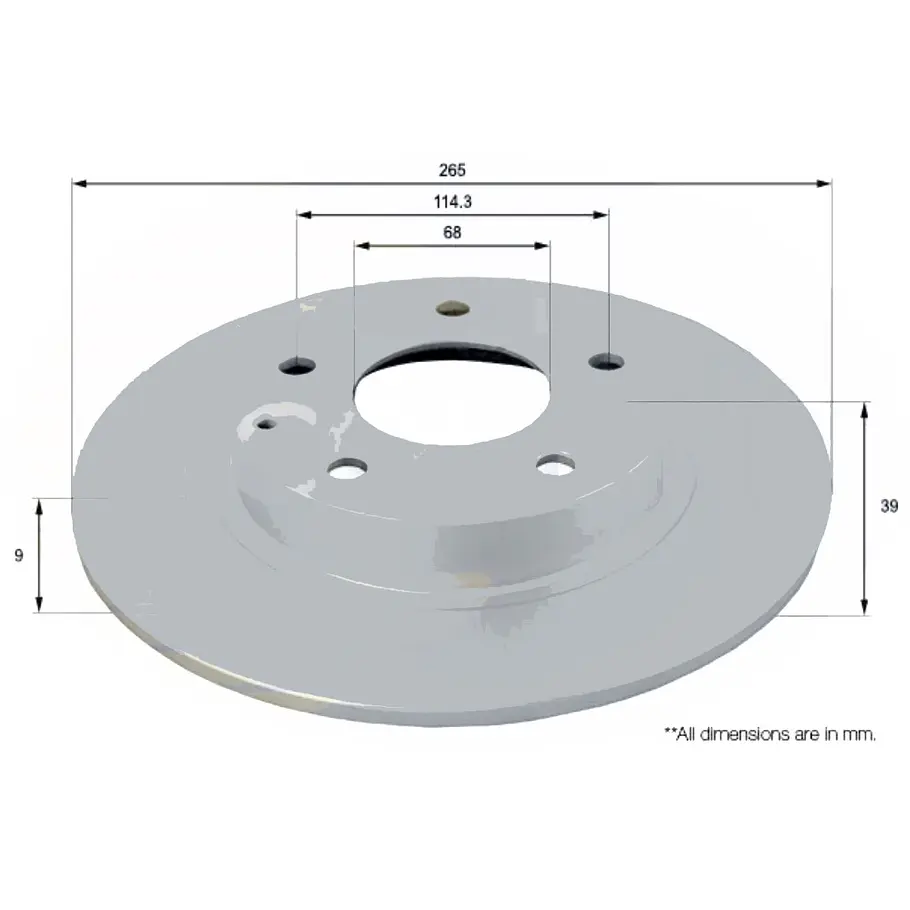 Disco Freno Mazda CX-30 2020-2026 Trasero 2